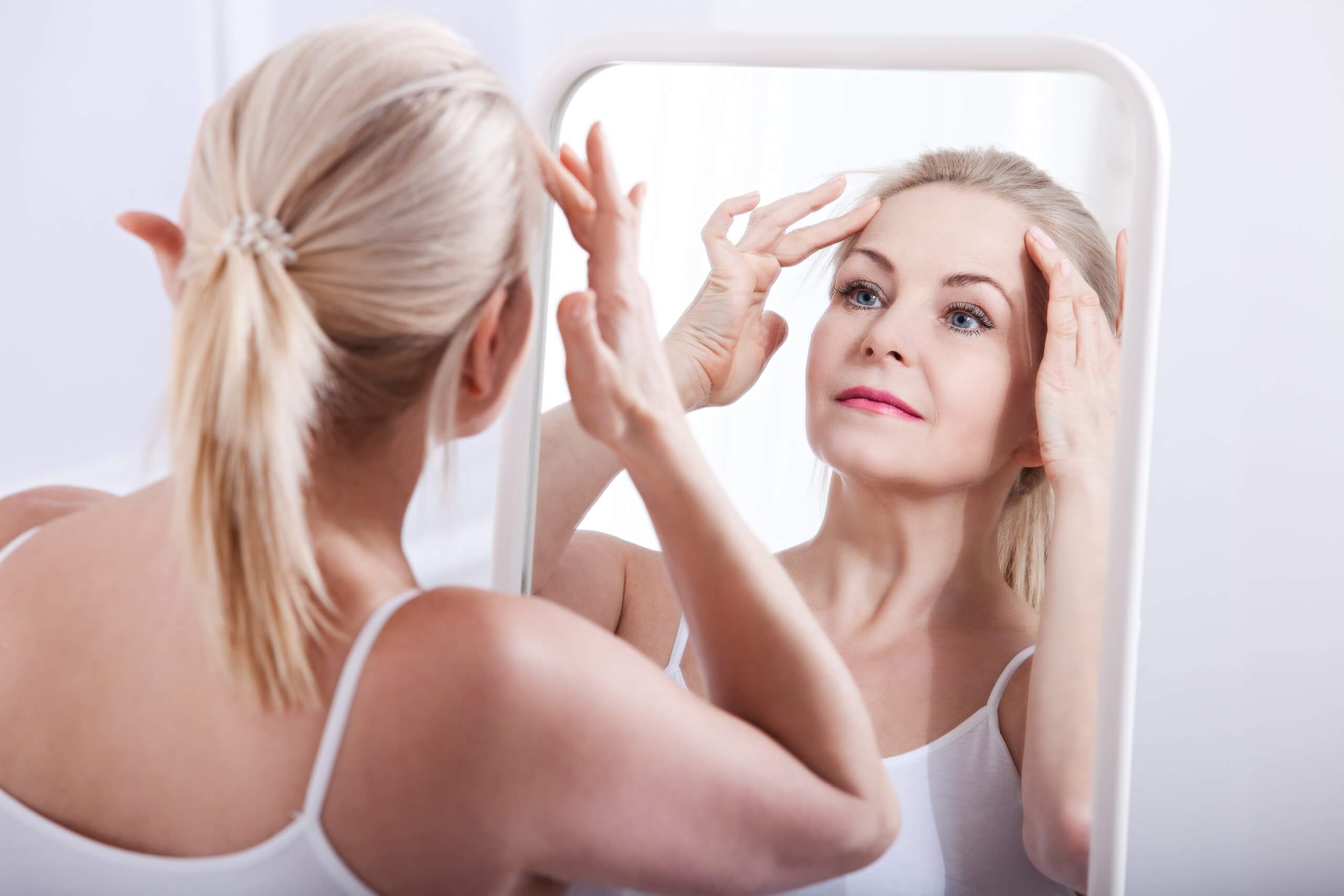 woman facelift
